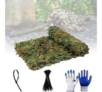 Genérico Malla de Camuflaje Militar, Red de Camuflaje Caza Exteriores, Red de Sombra a La Terraza para Caza Cámping Decoración Malla Ocultacion Jardin Abrigo Sombra de La Tienda Selva(7x7m)