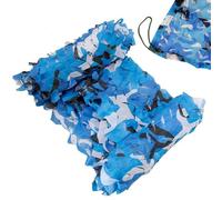 Genérico Malla de Camuflaje océano Red de Camuflaje 2x10m 3x15m 1.5x5m 6x7m 8x16m Toldo Redes de Camuflaje Toldo Vela de Sombreo Exterior para Caza, Pantalla de Privacidad, Camping(1x13.0m)