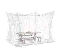 Genérico Malla de Patio | 3x3x2,5 m Cuadrado 4 Esquinas | Malla Mosquitera Exterior | para Mesas Y Sillas Bajo Gazebos, Cama Doble, Jardín, Terraza Y Patio o el Exterior