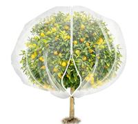 Generico Malla de protección para árboles frutales, transparente, gruesa, reutilizable, transparente, para jardín