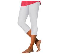Genérico Mallas 3/4 para Mujer,Pantalones Capri Opacas Anticeluliticos Pantalones Deporte Mujer Piratas Leggins de Control Abdomen Deportivos Elásticos Entrenar Correr Deportes Bailar
