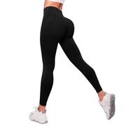 Genérico Mallas Deporte Mujer de Cintura Alta, Leggins de Control de Abdomen Opacas, Elásticas Deportivos Pantalones de Yoga, Push Up Mayas Deportivas Ropa Leggings