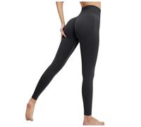 Genérico Mallas Deporte Mujer de Cintura Alta, Leggins Deportivos Mujer Versión en Color Liso,Leggins Mujer Vestir para Yoga Fitness Pilates Training