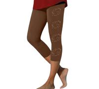 Genérico Mallas Deporte Mujer Pantalones Capri Push Up Suaves como Mantequilla pantalón Yoga Mujer Pantalones de Fitness Cintura Alta Leggins Deportivos Mayas Deportivas Ropa para Entrenamiento Yoga