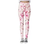 Genérico Mallas Push Up Mujer,Leggings De Yoga Estampados De Talle Alto para Ejercicio Y Running Mallas Deportivas EláSticas A Prueba De Sentadillas para Un Mejor Descanso