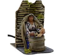 Generico Mamá 8 cm Lava al niño en Movimiento