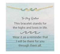 Genérico Maman 8 Pulsera Pulsera Natural Joyería Inoxidable Valentine Pulsera Joyería Joyería, talla única, Aluminio alloy, No es una piedra preciosa