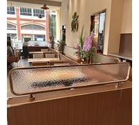 Genérico Mampara de Cristal para restaurantes, Panel Divisor de mostrador para áreas de Comedor, Bares de Hotel, solución de privacidad Multiusos para una Mejor Experiencia del Cliente (70 * 40 cm).