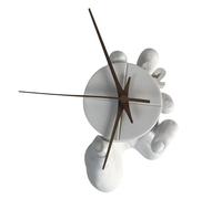 Genérico Manecillas De Reloj 3D,Reloj Moderno 3D | Resina con Soporte En Forma De Mano Proyecto Decorativo para Salón Dormitorio Cafeterías