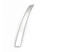 Genérico manejar Embellecedores De Cubierta Manija Interior Puerta Delantera Y Trasera Izquierda Y Derecha Para Serie 5 M5 E60 E61 2004 2005 2006 520i 523 525 530i(Front left silver)