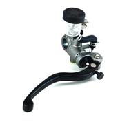 Genérico Manetas de freno universales 7/8 pulgada para motocicleta,manillar con embrague hidráulico para manetas cilindro(F,Right)