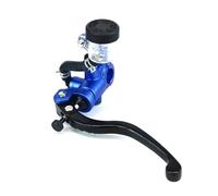 Genérico Manetas de freno universales 7/8 pulgada para motocicleta,manillar con embrague hidráulico para manetas cilindro(C,Left)