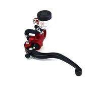 Genérico Manetas de freno universales 7/8 pulgada para motocicleta,manillar con embrague hidráulico para manetas cilindro(D,Left)