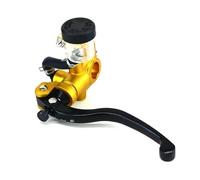 Genérico Manetas de freno universales 7/8 pulgada para motocicleta,manillar con embrague hidráulico para manetas cilindro(B,Left)