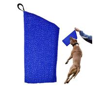 Generico Manga mordida para perros grandes tallas - 43 x 20 cm poliéster PP algodón | Entrenamiento profesional protección cachorros | Equipo resistente antimordeduras rojo oscuro | Guantes