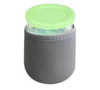 Genérico Mangas de Tamaño Pinta - Tela Caucho 9.2x9.2x9cm | Accesorios Creami Deluxe | Cubierta para Taza de, abrazador de Pinta a Prueba de Fugas para Yogur, postres congelados y Bebidas frías