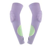 Genérico mangas de voleibol - 2 piezas manguitos de brazo para pase | Protectores de codo con refuerzos y orificio para pulgar para gimnasio y juegos al aire libre Cursos de educación