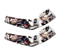 Genérico Mangas protectoras para brazos - Mangas de tatuajes temporales, protectoras para brazo, protectores para brazo de tatuaje, cubierta de largo de compresión solar, calentador de de sed