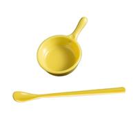 Genérico Mangime Rettili - PP Set 8,5 x 5,5 x 3 cm Mini Alimentazione Con Cucchiaio | Reptile Feeding Cup with Spoon Con Set Compatto per Alimentazione Animali, USO in Terrario | per Terrario CASA U