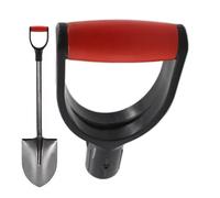 Generico Mango de pala perfilado - Mango de pala | Herramientas de excavación y evaluación para el jardín | Accesorio práctico para el trabajo agrícola, la jardinería y la familia