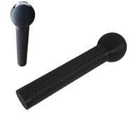 Genérico Mango para HOLLYLAND Lark M2, Mango Adaptador para micrófono de Mano con Clip, empuñadura ergonómica para micrófono de entrevista Impresa en 3D