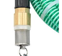 Genérico Manguera de succión con Conectores de latón PVC Verde 29 mm 5 m,Casa y jardín,Jardín,Sistemas de riego,Mangueras de jardín-151043