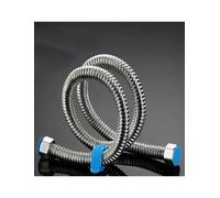 Genérico Manguera Flexible Trenzada de Acero Inoxidable 304 for Suministro de Agua, Tubo de 4 Puntos(800cm/315.2")