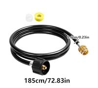 Genérico Manguera para Tanque de Propano | Conector de Gas - Conectores de 1.8 m para Tanque Partes para Calentador de Patio Jardín Quemador Antorcha Estufa de Camping Parrillas Portátiles