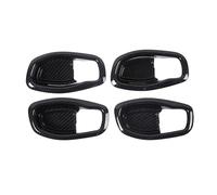 Genérico Manija de la puerta interior del coche Para Jeep Para Renegade 2016-2022 manija de la puerta interior del automóvil tazón decoración cubierta embellecedores pegatina accesorios(1)