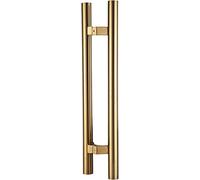 Genérico Manija de Puerta corrediza de Granero Tirador de Puerta Manija de Puerta de Granero Empujar Tirar para Puertas corredizas/Ducha, manijas de portones en Forma de H para Interiores/e
