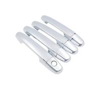 Genérico Manija exterior del coche Embellecedor de manija de puerta de coche cromado para Peugeot 108 2014-2019 Cubierta manija(Handle 1 Keyhole)