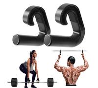 Genérico Manijas dominadas Agarre Neutro,manijas Multiusos Resistentes for y Peso Muerto,ergonómicas Entrenamiento Accesorios for máquinas Ejercicios empuñaduras(90°Hook Handle)