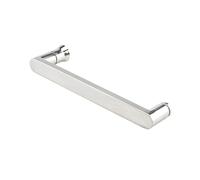 Genérico Manijas For Puertas De Granero, Tiradores For Puertas De Ducha O De Cristal, Superficie De Acero Inoxidable Pulido, Agarre Cómodo, Capacidad De Carga De 80 Kg(Hole spacing 600mm)