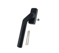 Genérico Manilla de aluminio con rotura de puente térmico for ventana - Palanca bifurcada desplazada con rejilla integrada for apertura exterior (abatible/de guillotina).(LEFT)