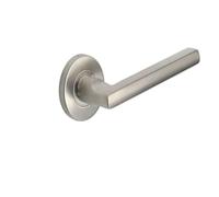 Genérico Manilla Interior For Puerta Lateral, Negra/negra, Tiradores Exteriores Dorados/plateados Sin Cerradura(A12-sky Blue,Right open door)