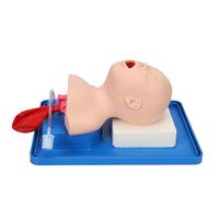 Genérico Maniquí de intubación, estudio maniquí de intubación pediátrica Enseñanza del modelo de educación del bebé Laboratorio de enfermería Entrenador de manejo de las vías respiratorias