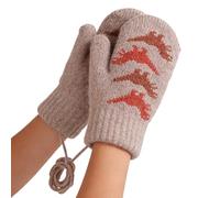 Generico Manoplas De Invierno Para Niños - Cálidos Cómodos Antipérdida,Guantes De Nieve De Invierno Para Pequeños | Para Niños Y Niñas De 2-3 Años Adecuado Para Patio Jardín Patinaje Esquí Y Muñecos