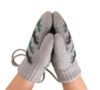 Generico Manoplas de invierno para niños - Cálidos con cordón antipérdida - Guantes de nieve de invierno para niños pequeños | para jardín, patio, patinaje, esquí, muñecos de nieve, edad 2-3 machos y