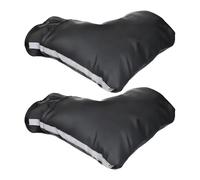 Genérico Manoplas Manillar Motocicleta - Guantes Térmicos para Empuñaduras de Bici - Manoplas Antifrío para Bici - para Motocross Moto Scooter Ciclismo Invierno Montaña Carretera Uso Diario