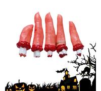 Genérico Manos Falsas De Halloween - Manos Amputadas Humanas Falsas | Accesorios Realistas Decoración Fiestas Cosplay para Árbol Jardín Pared Escritorio Festival Fiesta Escolar Teatro Sala