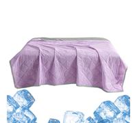 Genérico Manta Fresca - Manta Ligera Fresca para Personas Que Duermen Calientes | Tejido Ligero y Transpirable para Cama Sofá Viaje Colegio Acampada