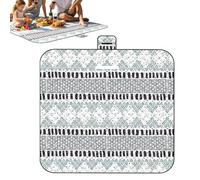 Genérico Manta Grande para Picnic,Alfombrilla Plegable A Prueba De 2x2 m,Esterilla De Playa 3 Capas | para Picnic En Parque, Exteriores, Camping, Viajes, Césped Y En Verano
