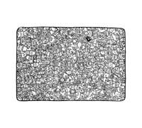 Genérico Manta para Colorear DIY,Fundas de Sofá Lavables para Manualidades | Mantas para Sofá - Regalo Creativo para Cumpleaños, Vacaciones, Preschool, Salón, Dormitorio, Estudio, Hogar