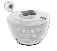 Genérico Manual Lettuce Spinner, Portable Salad Dryer, 9.45x6.3 Inches Comoact Basket with 5L Capacity, Vegetable Washer, Versatile Container with Modern Style, Kitchen Tool for Home and Restaurant