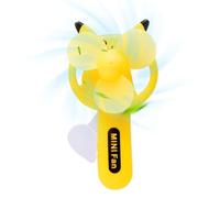 Genérico Manual Press Fan, Handheld Portable Fans, Portable Handheld Fans Rechargeable with Power Bank, Portables Mini Cute Fan for Travel Camp Party for Bedroo, Camping and Picnic