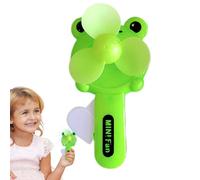 Genérico Manual Press Fan, Handheld Portable Fans, Portable Handheld Fans Rechargeable with Power Bank, Portables Mini Cute Fan for Travel Camp Party for Bedroo, Camping and Picnic