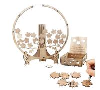 Genérico Maple Tree Guest Book - 642g Alternative Weding Guest Book | 35x30x3cm Drop Box Guestt Books Suitable For Wedding, Guests Books Wedding Reception, Sign In Guesst Bok