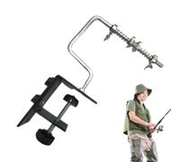 Genérico Máquina bobinadora de de Pescar: Soporte de Carrete Ajustable, Engranaje de rotación Suave, construcción de Metal Duradera, diseño portátil Compacto | Ideal para Carrete de de Pescar, prepar