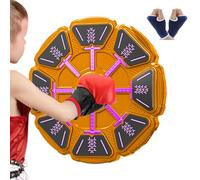 Genérico Máquina de Boxeo Musical Inteligente,Equipo Inalámbrico de Golpeo con Música - Equipo de Entrenamiento de Boxeo de Pared | para Gimnasio en Casa Oficina y Entrenamiento Deportivo de Fitness