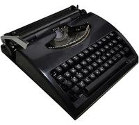 Genérico Máquina de Escribir Retro - máquina de Escribir mecánica Manual, Adecuada para la Escritura Libre Retro, la Carta y la artesanía - diseño portátil, Adecuada para proyectos creativos
